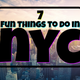 Illustration for article titled 7 Fun Things To Do In New York City This Year